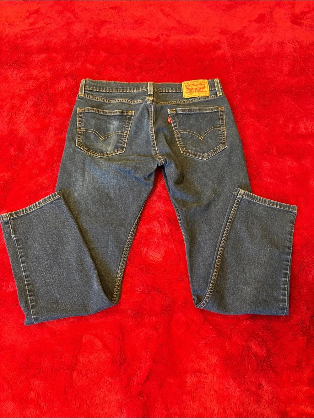 Levi's Men's 502 Blue Jeans. 34X32
